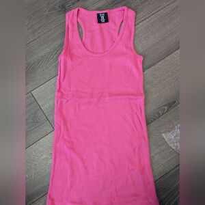 ICON Bright Pink Scoop Neck Tank Top